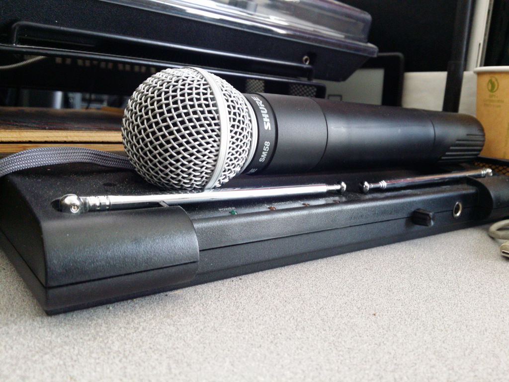 Wireless Shure SM58